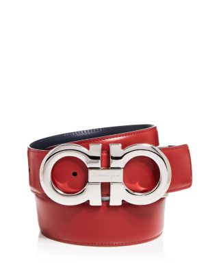 red designer belt mens