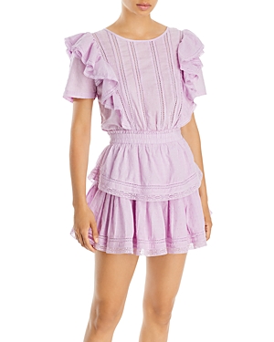 Loveshackfancy Natasha Dress In Wisteria