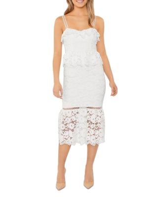 LIKELY Leigh Lace Midi Dress | Bloomingdale's Women
