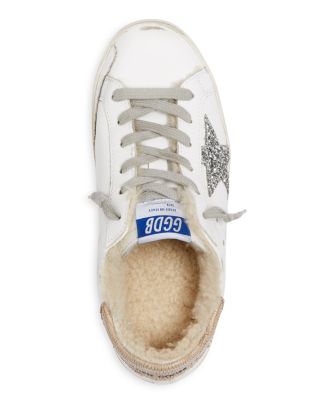 Women's Super-Star Shearling Low Top Sneakers