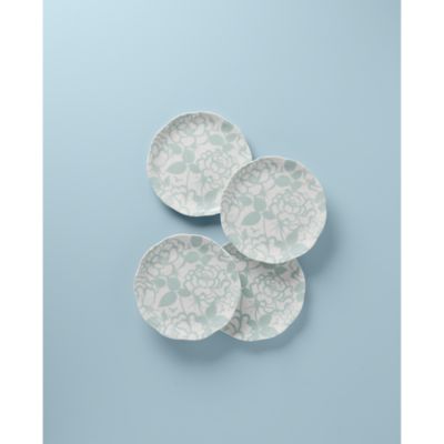 Butterfly Meadow Cottage Accent Plates, Set of 4