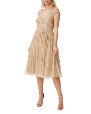 Aidan Mattox Embellished Cocktail Dress | Bloomingdale's Women