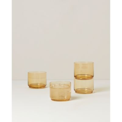 Tuscany Classics Stackables Short Glasses, Set of 4