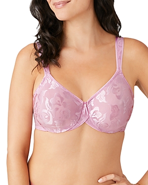 Wacoal Awareness Full Figure Seamless Underwire Bra 85567, Up To I Cup In Fragrant Lilac