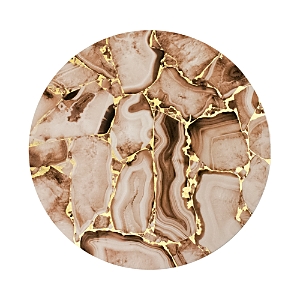 Nomi K Blush Stone Lacquer Placemat In Light Pink