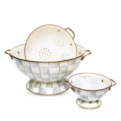 Sterling Check Enamel Everything Bowl