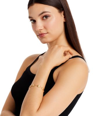 18K Yellow Gold Single Strand Bracelet