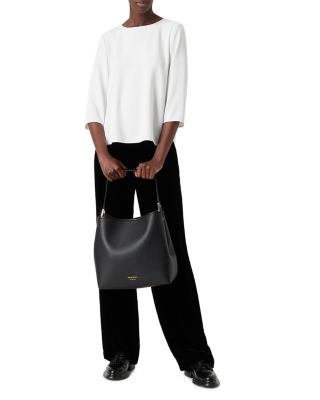 Wide Leg Velvet Pants