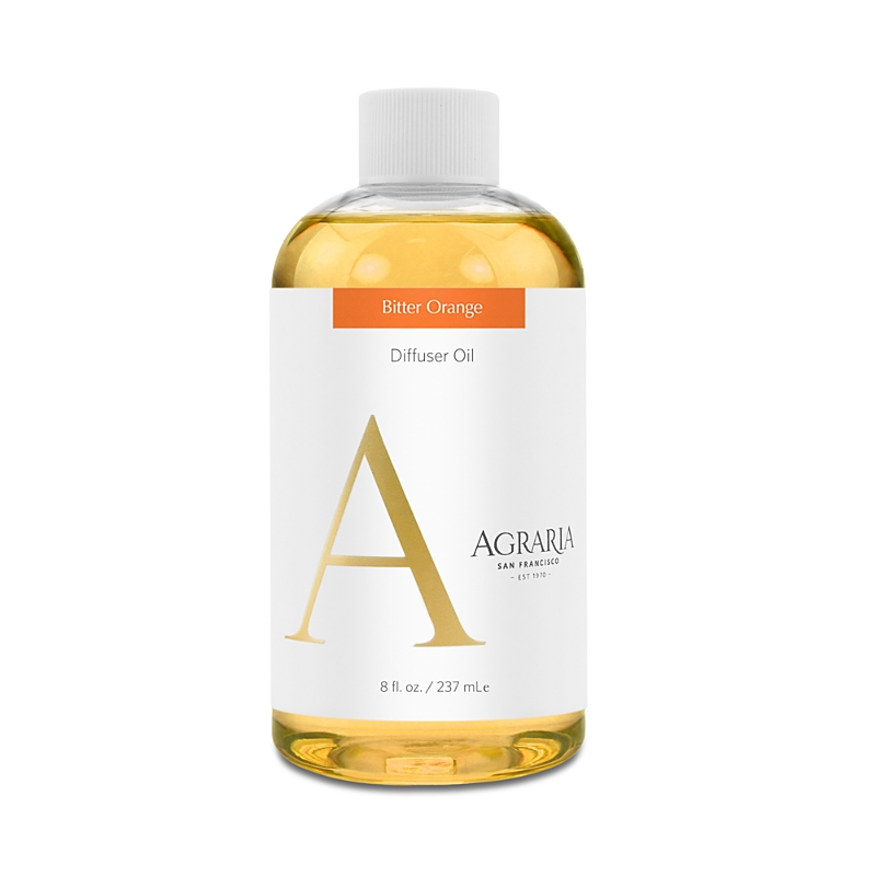Agraria Bitter Orange Diffuser Oil Refill, 8 Oz. In Clear