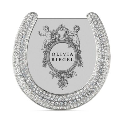 Crystal Horseshoe Frame, 3.5" x 3.5"