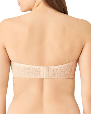 Halo Strapless Lace Bra