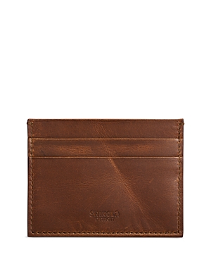 Shop Shinola 5 Pocket Card Case Navigator In Medium Brown