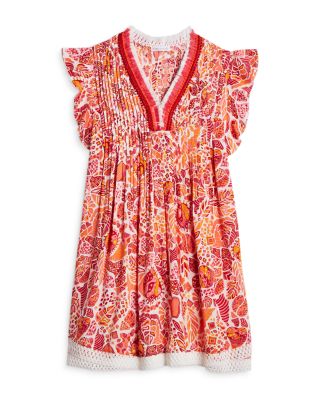 Poupette St. Barth Girls' Sasha Mini Dress - Little Kid, Big Kid |  Bloomingdale's Kids