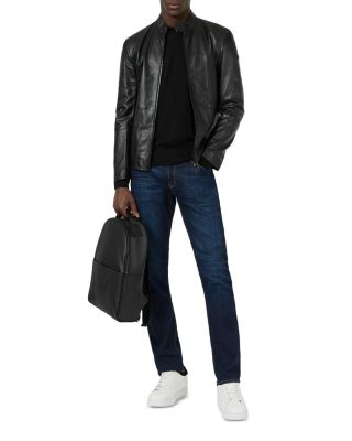 Wool Solid Slim Fit Crewneck Sweater