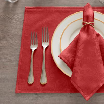 Caiden Elegance Damask Napkins, Set of 4