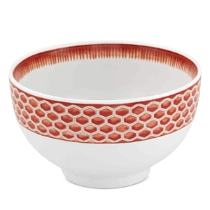 Vista Alegre Coralina Rice Bowl In Coral