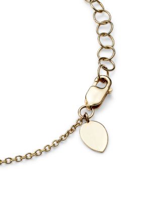 14K White & Yellow Gold Diamond Bars Bracelet