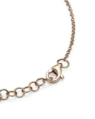 14K Yellow Gold Diamond Heart Bracelet - Exclusive
