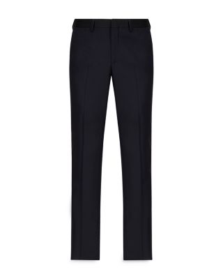 Satin Trim Tuxedo Pants