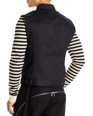 DRKSHDW Rick Owens Sleeveless Trucker Denim Vest
