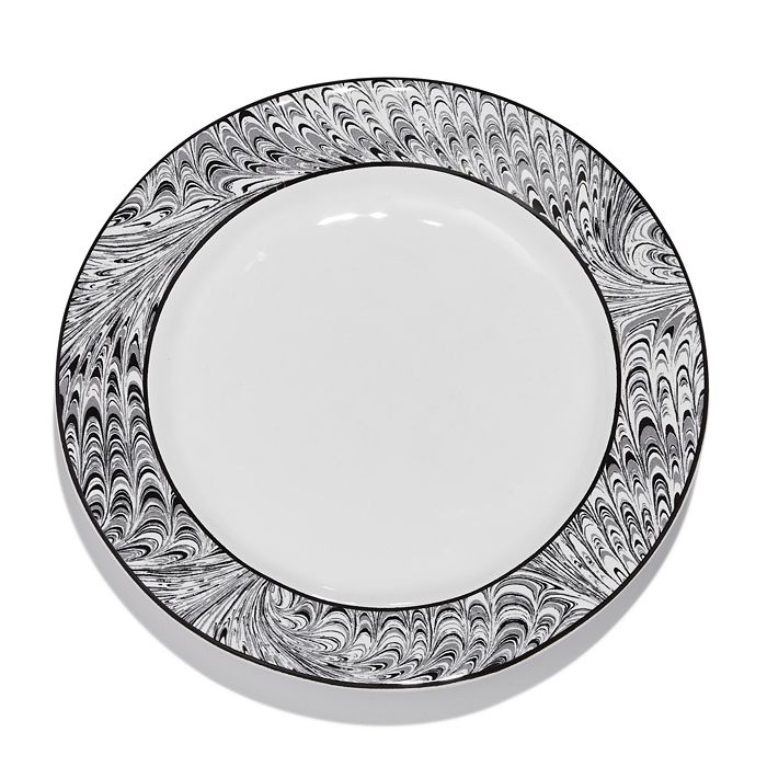 Juliska Firenze Noir Dessert Plate 150th Anniversary Exclusive