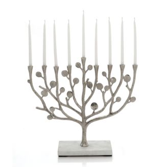 Michael Aram Botanical Leaf Menorah | Bloomingdale's Best Sellers