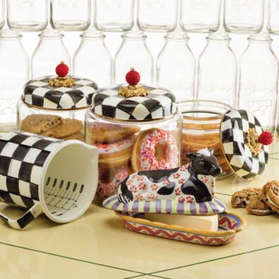 MacKenzie-Childs - Courtly Check Kitchen Storage & Organizaton Collection