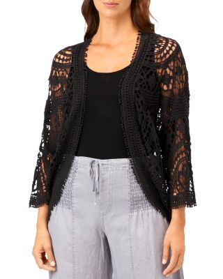 XCVI - Fiorella Crochet Cardigan