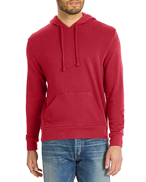 Alternative The Champ Cotton Blend French Terry Solid Regular Fit Hoodie In Faded Red