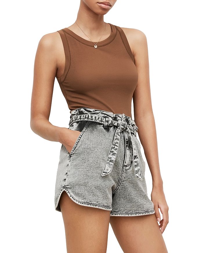 AllSaints Rina Cropped Tank Top