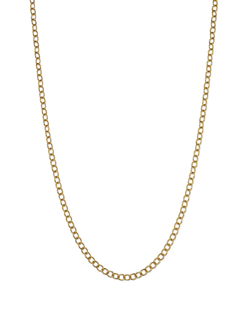 Temple St. Clair 18K Gold Extra Small Oval Chain, 18''