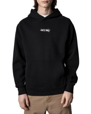 Zadig & Voltaire Sanchi Photoprint Pizza Noir Hoodie | Bloomingdale's