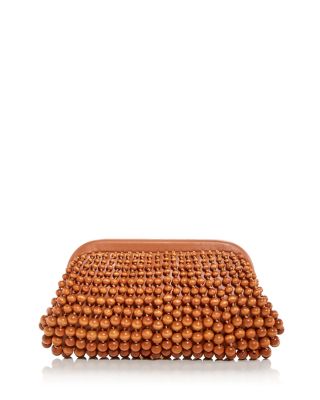 Cult Gaia - Nia Wooden Bead Clutch