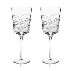 Shop Waterford Aran Mastercraft Red Wine Glasses, Set Of 2 - 150th Anniversary Exclusive In Clear