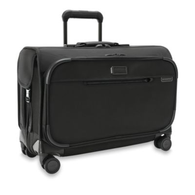 Baseline Wide Carry On Spinner Garment Suitcase