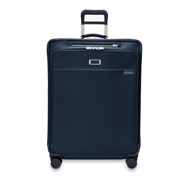 Briggs & Riley Baseline 29-inch Large Expandable Spinner Suitcase In Navy