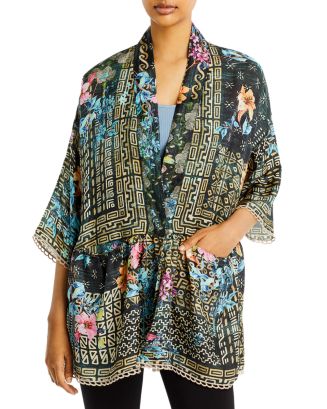 Weller Tia Printed Kimono Bloomingdales Women Clothing Sweaters Cardigans Kimonos 