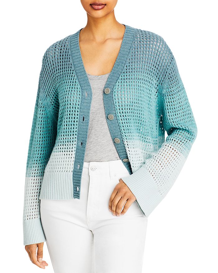 ATM Anthony Thomas Melillo Gradient Cardigan Sweater Bloomingdale s