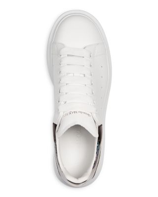 Alexander McQUEEN Men's Oversized Distressed Heel Low Top