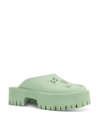 gucci platform clog sandals