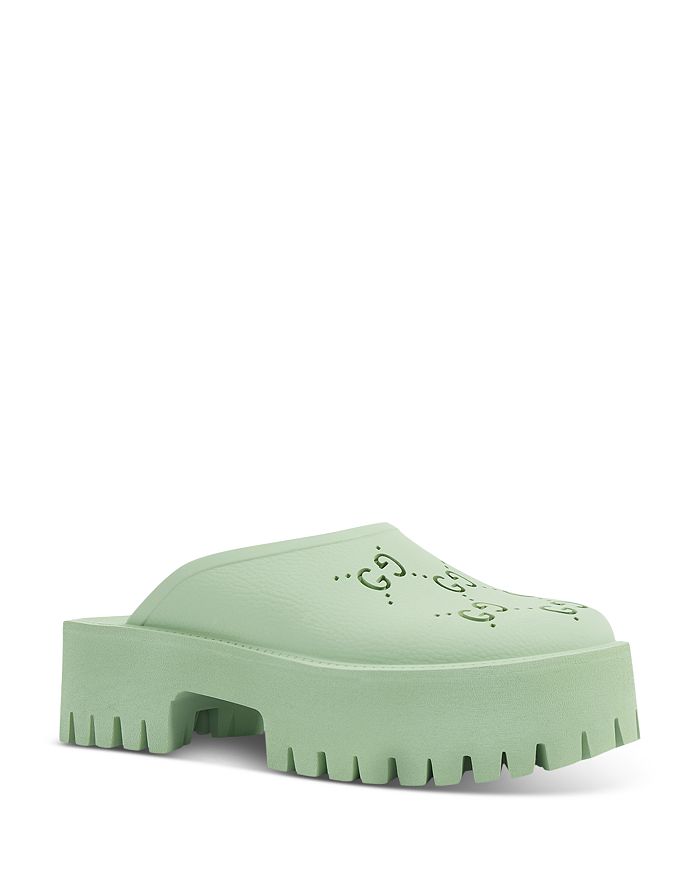 Gucci platform rubber crocs sandals pre order, Luxury, Sneakers