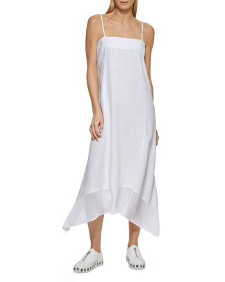 DKNY Cami Striped Midi Dress | Bloomingdale's