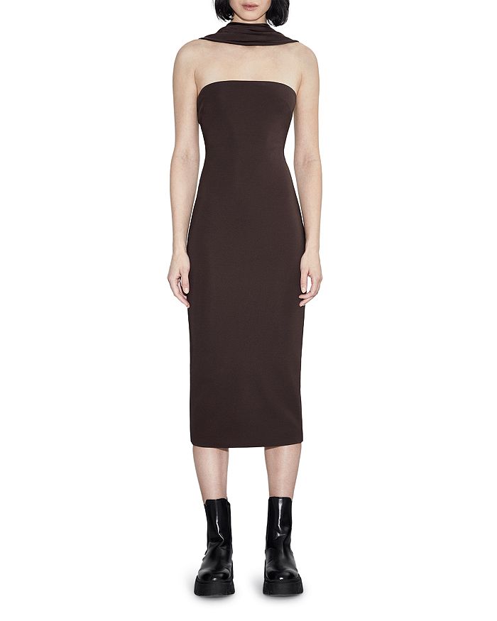 Wolford FATAL Dress Black with Black Strap Clip