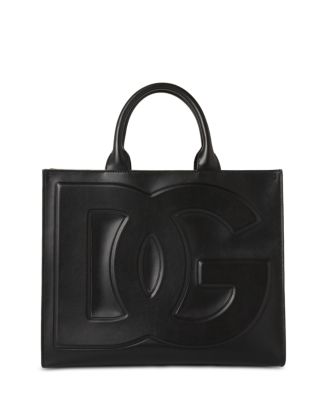 Dolce & Gabbana Logo Leather Top Handle Bag | Bloomingdale's