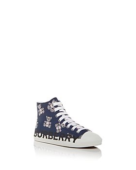 Burberry - Unisex Mini Larkhall High Top Sneakers - Walker, Toddler, Little Kid