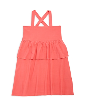 CHASER GIRLS' COASTAL CLOTH FLOUNCY SUNDRESS - BIG KID