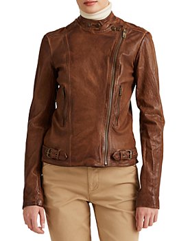 Ralph Lauren Leather Jackets for Women - Bloomingdale's