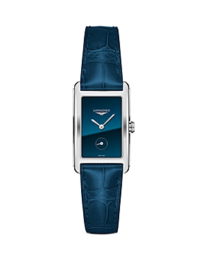 Longines Dolcevita Watch, 23mm X 37mm In Blue