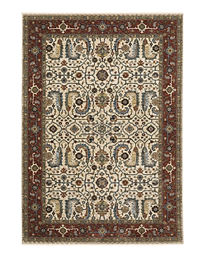 Photos - Area Rug Oriental Weavers Aberdeen 144D1 , 3'3 x 5' Ivory / Red OW585915 