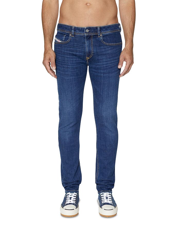 Diesel Sleenker Skinny Fit Jeans in Denim | Bloomingdale's